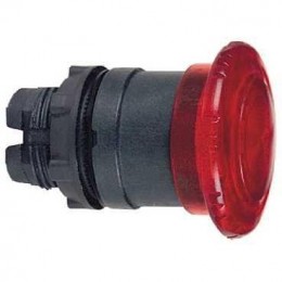Корпус красной кнопки 22мм с подсветкой с поворотом SchE ZB5AW743