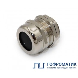 Ввод кабельный М32 IP68 d14-25мм латунь ГОФРОМАТИК zeta30119