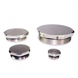 Заглушка латунная шестигранная ЗР2-ЛР-М50х1.5 IP66/IP67/IP68 ГОФРОМАТИК zeta35063