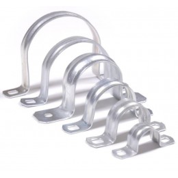 Скоба крепежная двухлапковая СД 25-26 (уп.100шт) ГОФРОМАТИК zeta41616