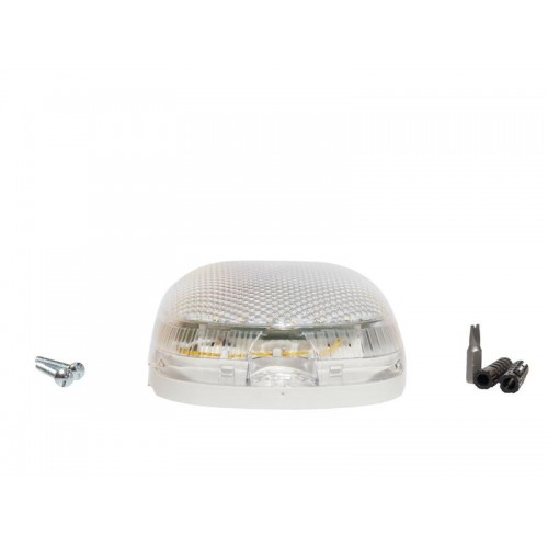 Светильник светодиодный ЖКХ Персей 8Вт IP30 с оптико-акустическим датчиком и БАП 3 режима работы Актей СА-7008Б-310