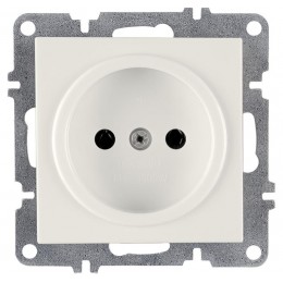 Розетка 1-м СП LAVIN/KAREN 16А IP20 без заземл. механизм бел. ARVIA 50 01 1000 215