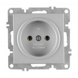 Розетка 1-м СП LAVIN/KAREN 16А IP20 без заземл. механизм сер. ARVIA 50 03 2000 215