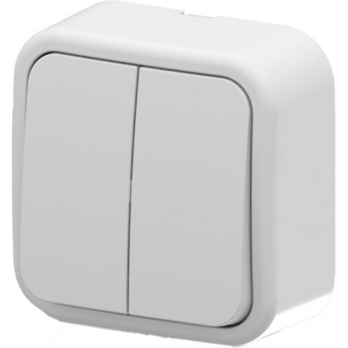 Выключатель 2-кл. ARIA IP20 бел. ARVIA 25 01 1000 202
