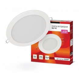 Светильник светодиодный RLP-VC 18Вт 230В 6500К 1440лм 185мм бел. (Аналог Downlight) IP40 IN HOME 4690612024547