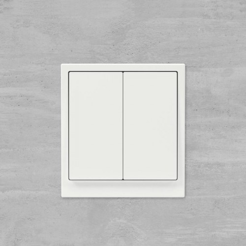 Выключатель 2-кл. KANT бел. магнолия DKC 7000104