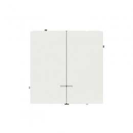 Выключатель 2-кл. KANT с подсветкой бел. магнолия DKC 7000134