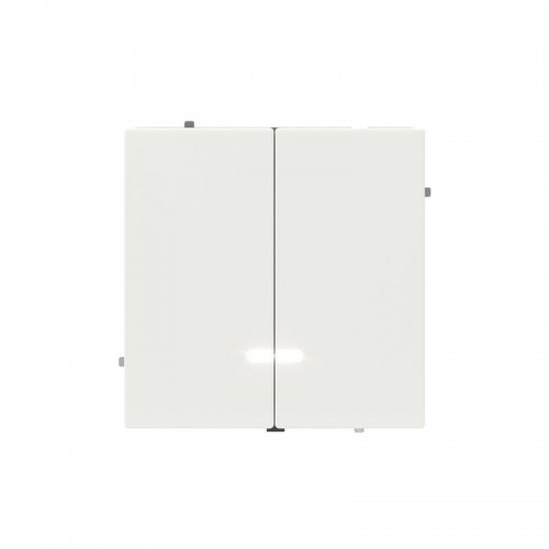 Выключатель 2-кл. KANT с подсветкой бел. магнолия DKC 7000134