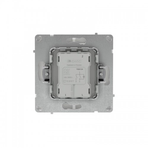 Выключатель 2-кл. KANT с подсветкой бел. магнолия DKC 7000134