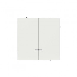 Переключатель 2-кл. KANT с подсветкой бел. магнолия DKC 7000144