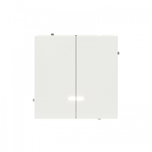 Переключатель 2-кл. KANT с подсветкой бел. магнолия DKC 7000144