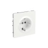 Розетка силовая KANT 2P+E защ. шторки бел. магнолия DKC 7000003