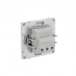 Розетка силовая KANT 2P+E без шторки бел. магнолия DKC 7000033