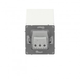 Розетка силовая KANT IP44 2P+E защ. шторки с крышкой бел. магнолия DKC 7000013