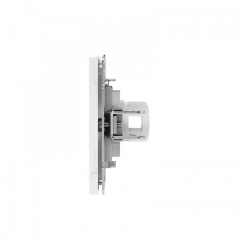 Розетка компьютерная 2-м KANT RJ45 кат.5E без шторки бел. магнолия DKC 7000664