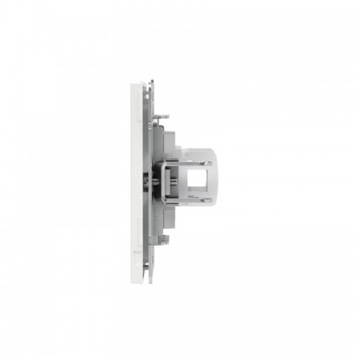 Розетка компьютерная 2-м KANT RJ45 кат.6A без шторки бел. магнолия DKC 7000674