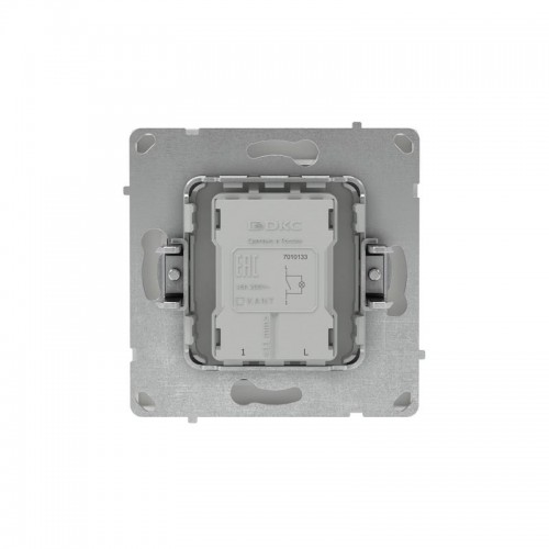 Выключатель 1-кл. KANT с подсветкой бел. песок DKC 7010133