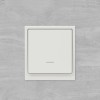Выключатель 1-кл. KANT с подсветкой бел. песок DKC 7010133
