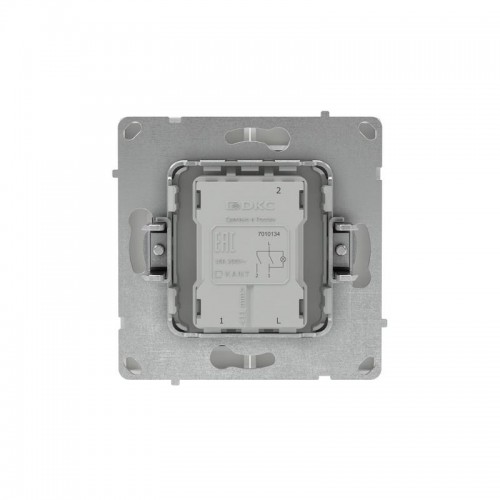 Выключатель 2-кл. KANT с подсветкой бел. песок DKC 7010134