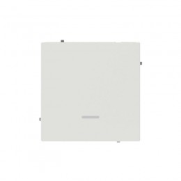 Переключатель 1-кл. KANT с подсветкой бел. песок DKC 7010143