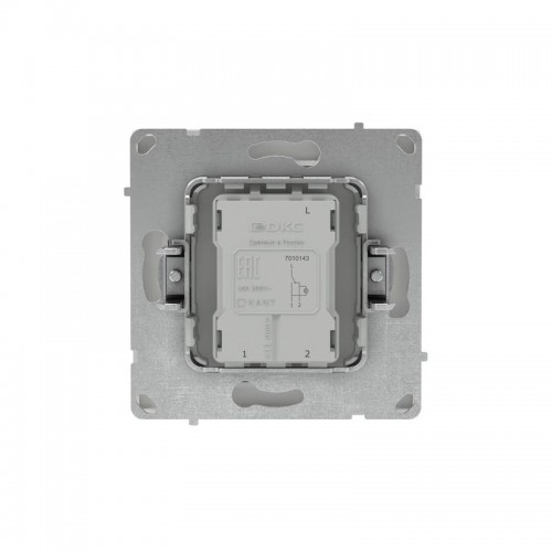 Переключатель 1-кл. KANT с подсветкой бел. песок DKC 7010143