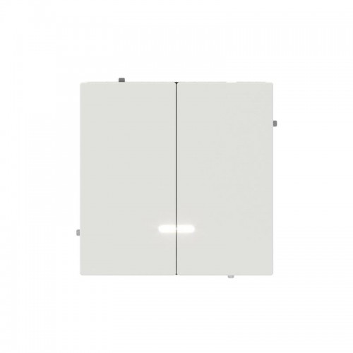 Переключатель 2-кл. KANT с подсветкой бел. песок DKC 7010144