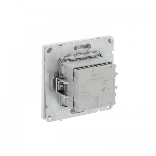 Переключатель 2-кл. KANT с подсветкой бел. песок DKC 7010144