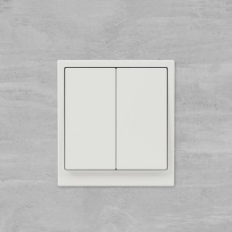 Кнопка 2-кл. KANT бел. песок DKC 7010154