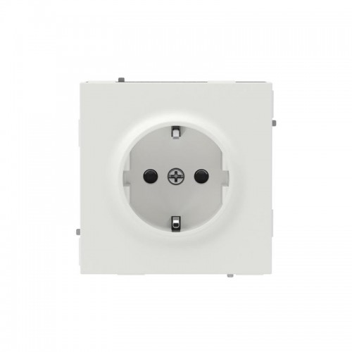 Розетка силовая KANT 2P+E защ. шторки бел. песок DKC 7010003