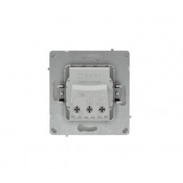 Розетка силовая KANT 2P+E защ. шторки бел. песок DKC 7010003