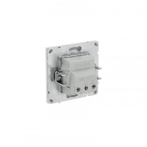 Розетка силовая KANT 2P+E защ. шторки бел. песок DKC 7010003
