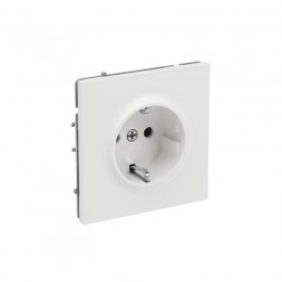 Розетка силовая KANT 2P+E без шторки бел. песок DKC 7010033