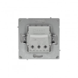 Розетка силовая KANT 2P+E без шторки бел. песок DKC 7010033