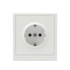 Розетка силовая KANT 2P+E без шторки бел. песок DKC 7010033