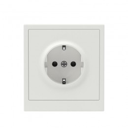 Розетка силовая KANT 2P+E без шторки бел. песок DKC 7010033