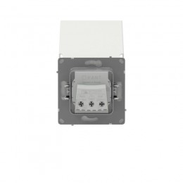 Розетка силовая KANT IP44 2P+E защ. шторки с крышкой бел. песок DKC 7010013