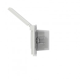 Розетка силовая KANT IP44 2P+E защ. шторки с крышкой бел. песок DKC 7010013