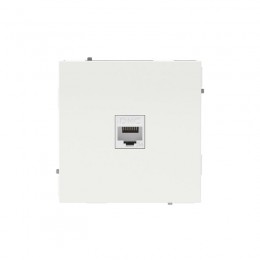 Розетка компьютерная 1-м KANT RJ45 кат.5E без шторки бел. песок DKC 7010663