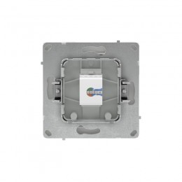 Розетка компьютерная 1-м KANT RJ45 кат.6A без шторки бел. песок DKC 7010673