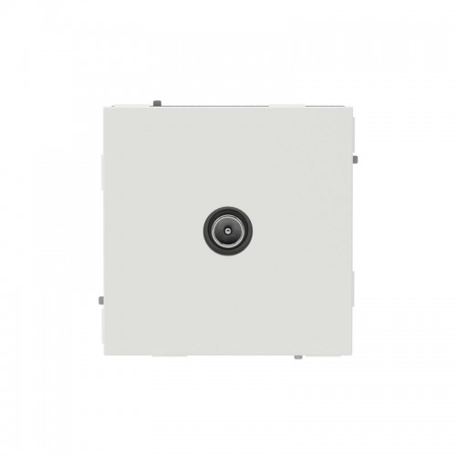 Розетка телевизионная проходная TV KANT бел. песок DKC 7010513