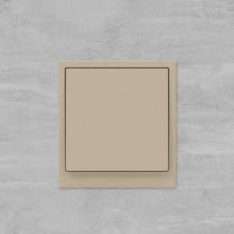 Выключатель 1-кл. KANT ванильн. марципан DKC 7015103