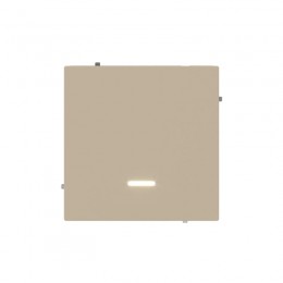 Выключатель 1-кл. KANT с подсветкой ванильн. марципан DKC 7015133