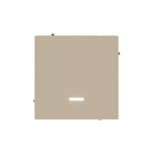 Выключатель 1-кл. KANT с подсветкой ванильн. марципан DKC 7015133
