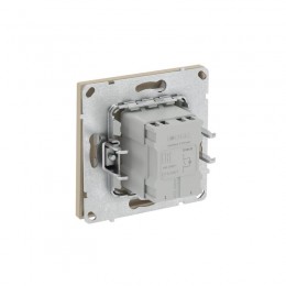 Выключатель 1-кл. KANT с подсветкой ванильн. марципан DKC 7015133