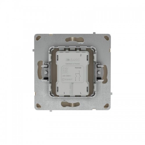 Выключатель 2-кл. KANT ванильн. марципан DKC 7015104
