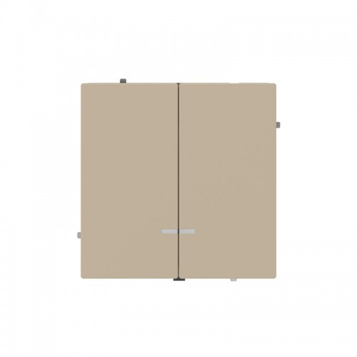 Выключатель 2-кл. KANT с подсветкой ванильн. марципан DKC 7015134