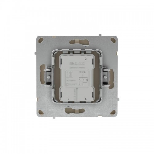Выключатель 2-кл. KANT с подсветкой ванильн. марципан DKC 7015134