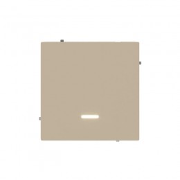 Переключатель 1-кл. KANT с подсветкой ванильн. марципан DKC 7015143