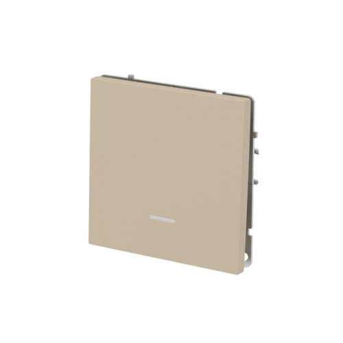 Переключатель 1-кл. KANT с подсветкой ванильн. марципан DKC 7015143