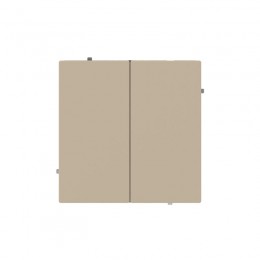 Переключатель 2-кл. KANT ванильн. марципан DKC 7015114